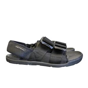 Astral Men's PFD Sport Sandal-Stealth Black-10-USED VERY GOOD-S243